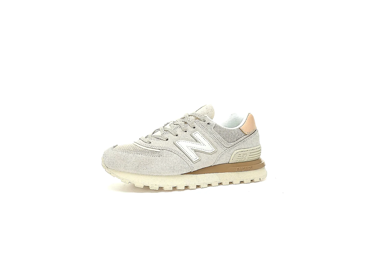 Kako Scout comparison images for New Balance Gray Beige Retro Runner Sneaker thumbnail 2