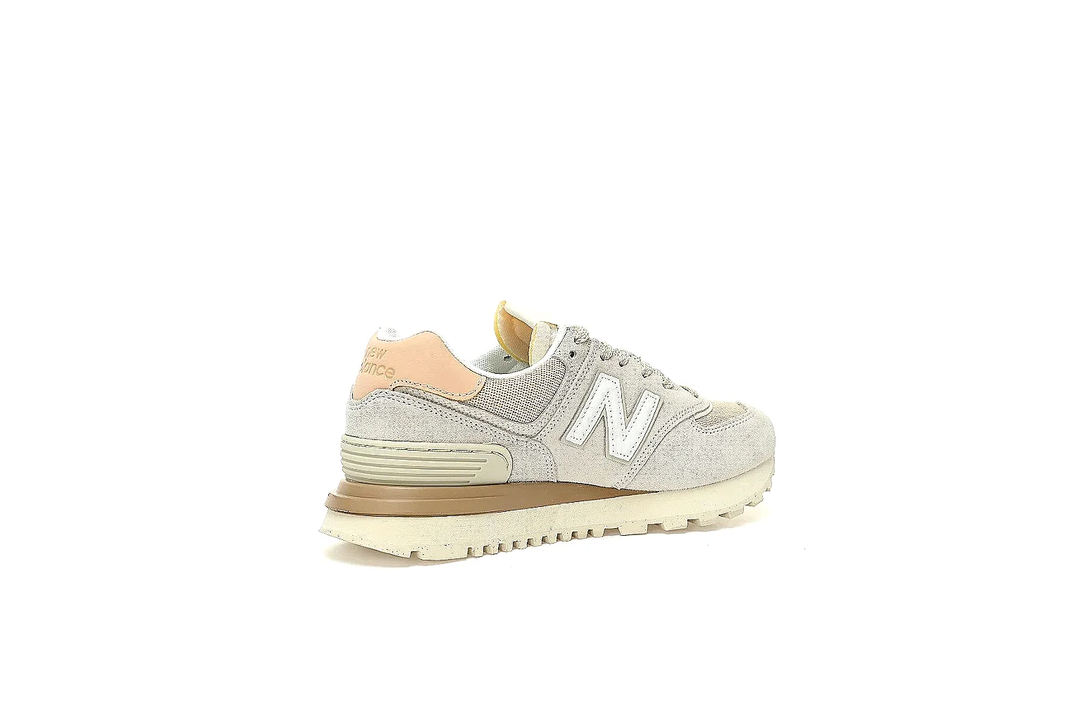 Kako Scout comparison images for New Balance Gray Beige Retro Runner Sneaker thumbnail 3