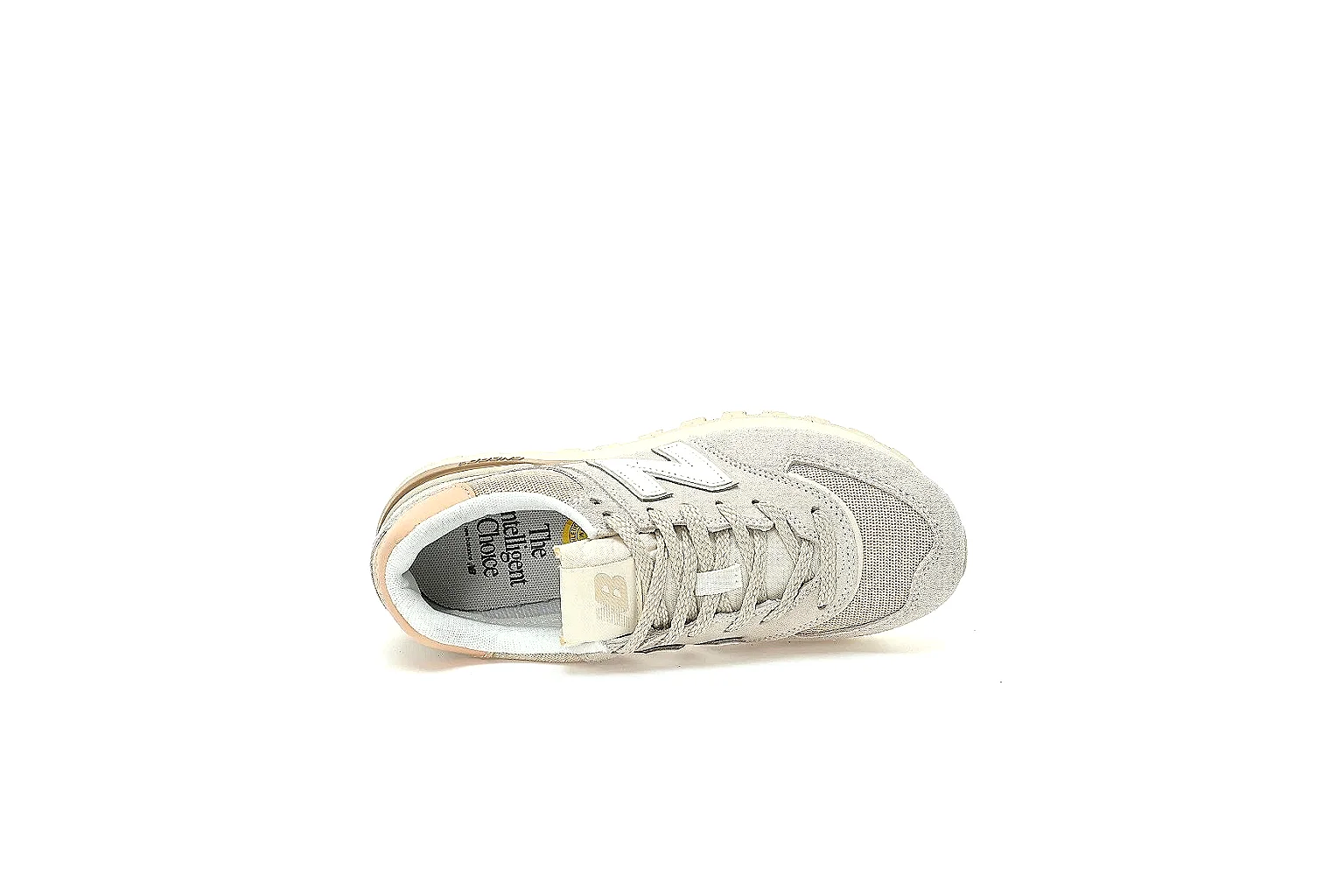 Kako Scout comparison images for New Balance Gray Beige Retro Runner Sneaker thumbnail 4