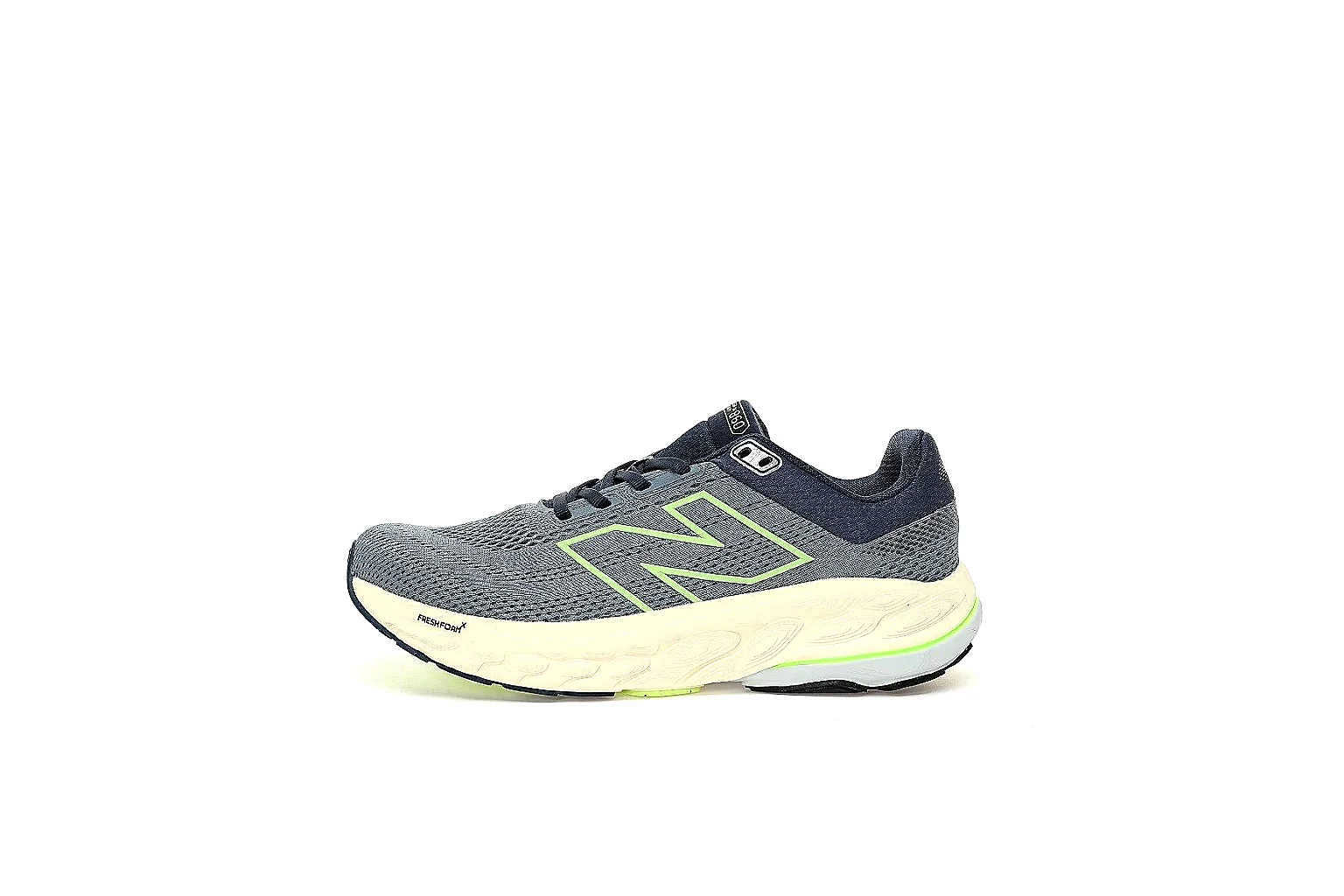 Kako Scout comparison images for New Balance Gray Neon Runner Sneaker thumbnail 6