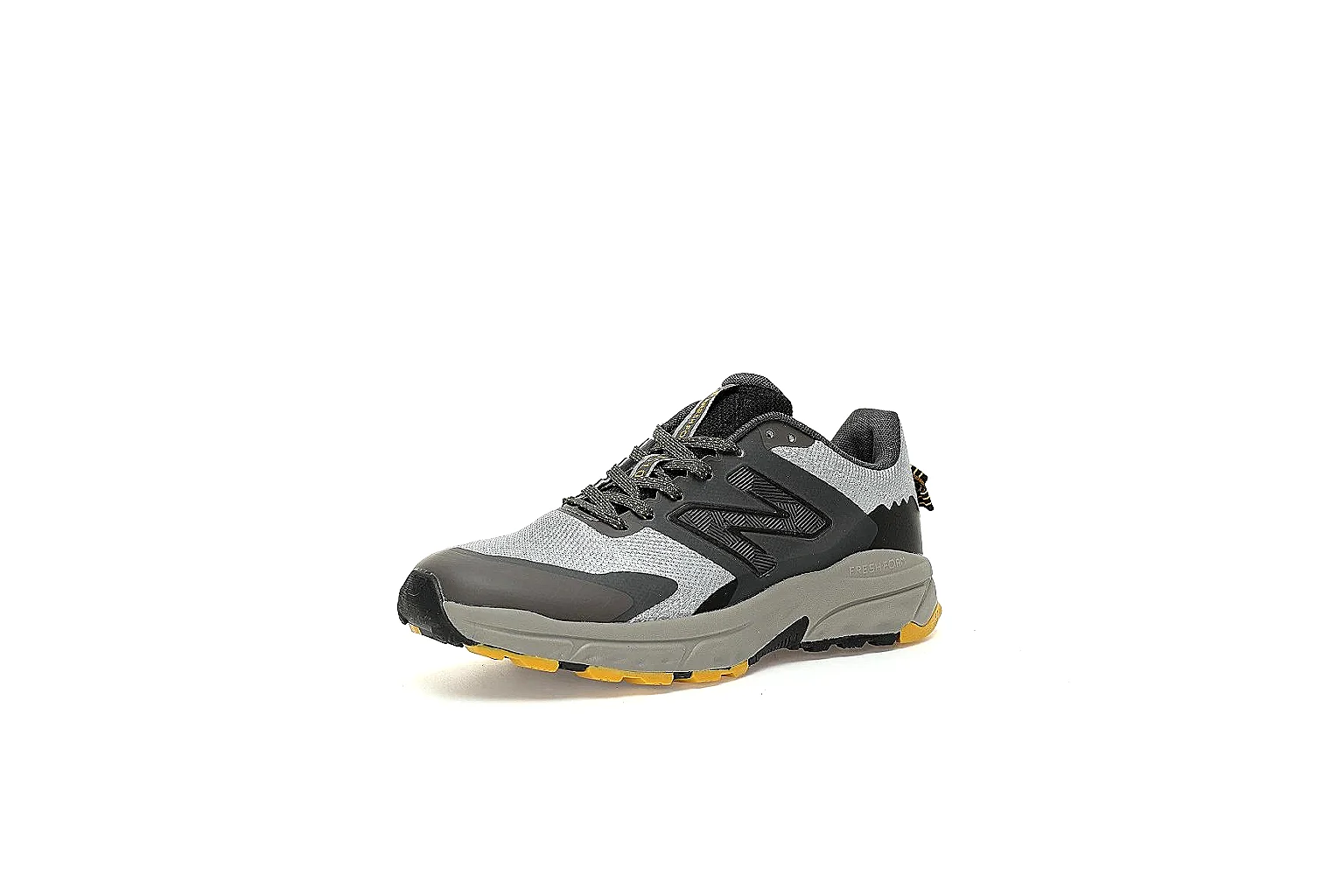 Kako Scout comparison images for New Balance Gray Yellow Runner Sneaker thumbnail 6
