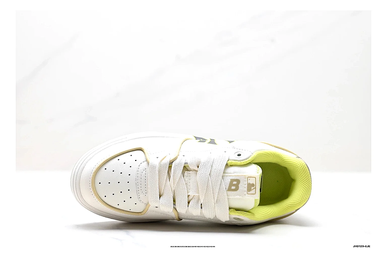 kakoscout.com New Balance Low Court White Neon comparison signal card six-photo gallery thumbnail 6