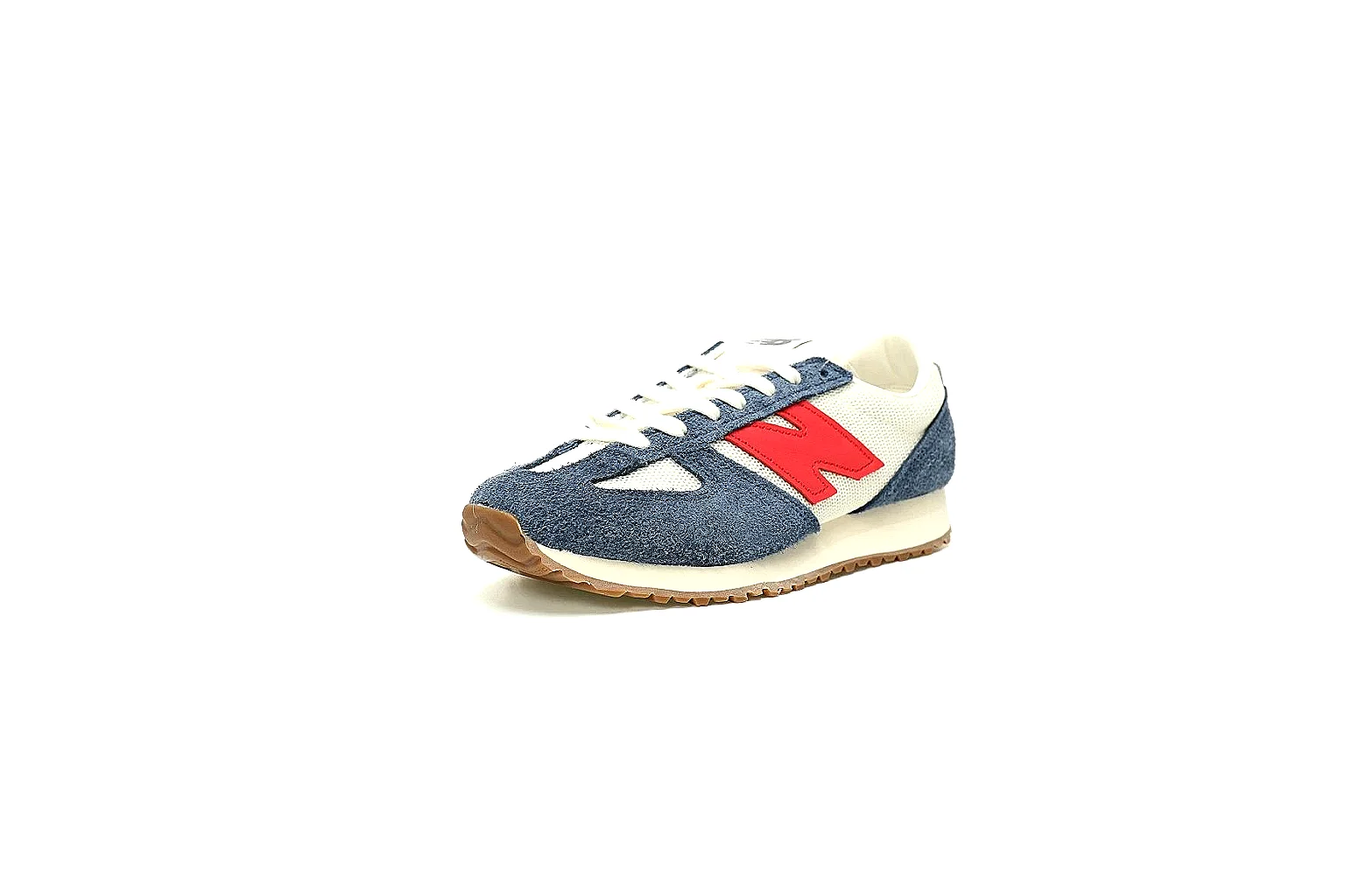 New Balance navy red runner with gum outsole for QC comparison thumbnail 6