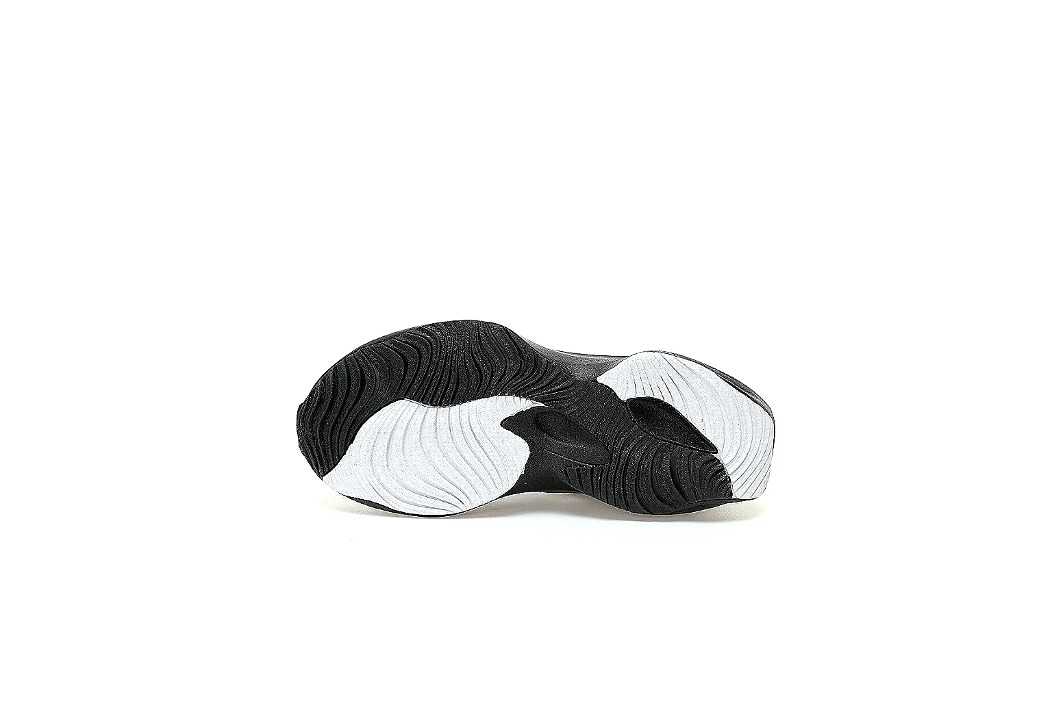 New Balance black lifestyle runner with white N logo shown for QC comparison thumbnail 4