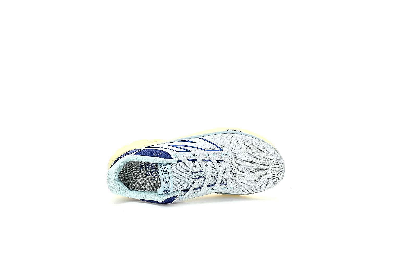 Kako Scout comparison images for New Balance White Blue Retro Runner Sneaker thumbnail 3