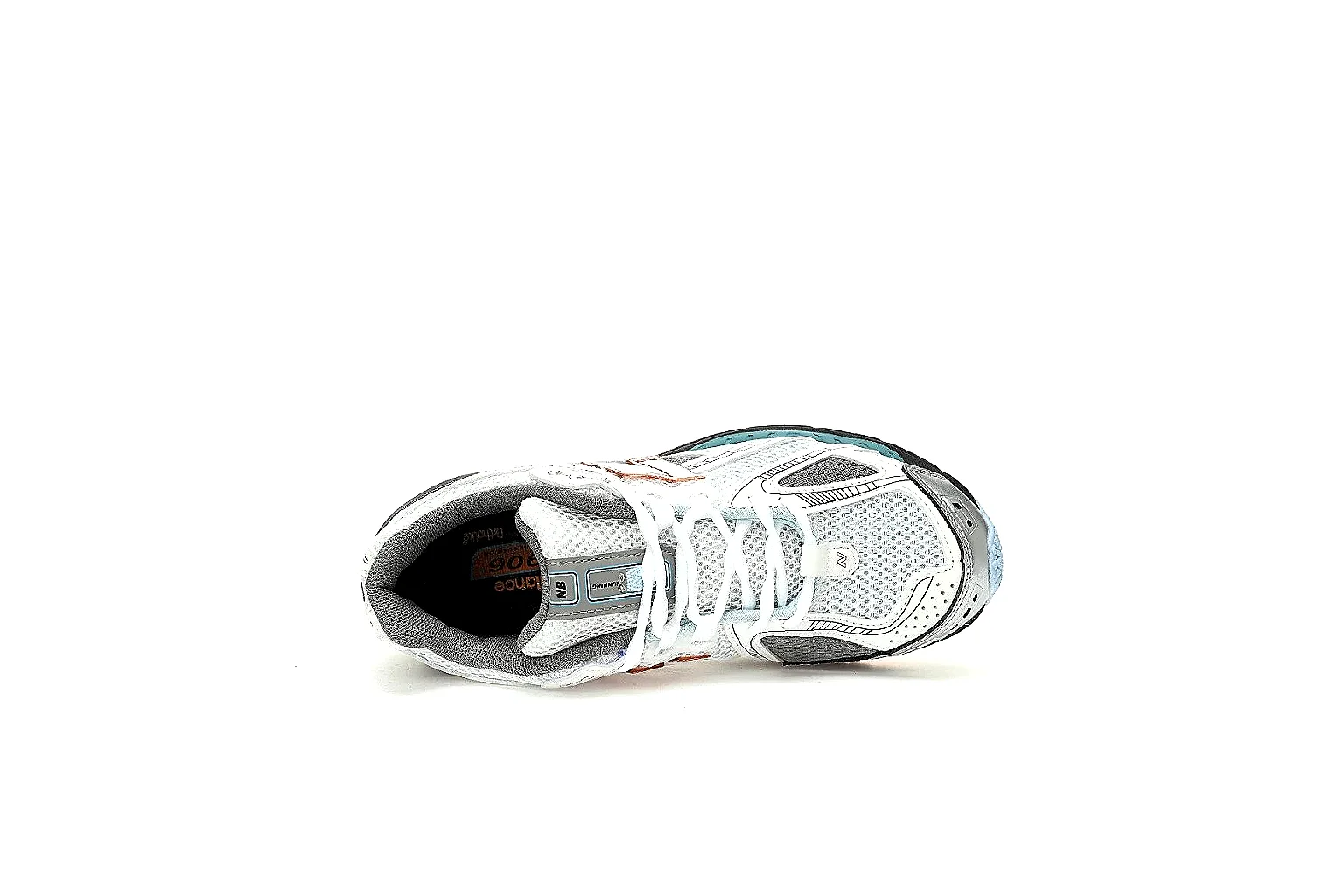 Kako Scout comparison images for New Balance White Gray Runner thumbnail 3