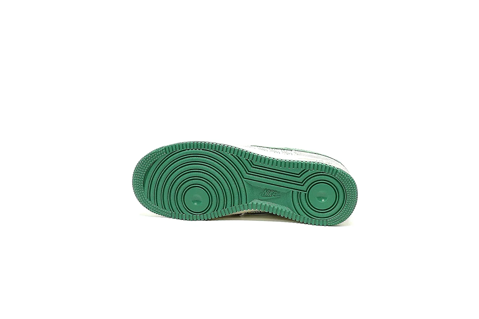 Nike AF1 Low grey green side and outsole proof for price and QC comparison thumbnail 3