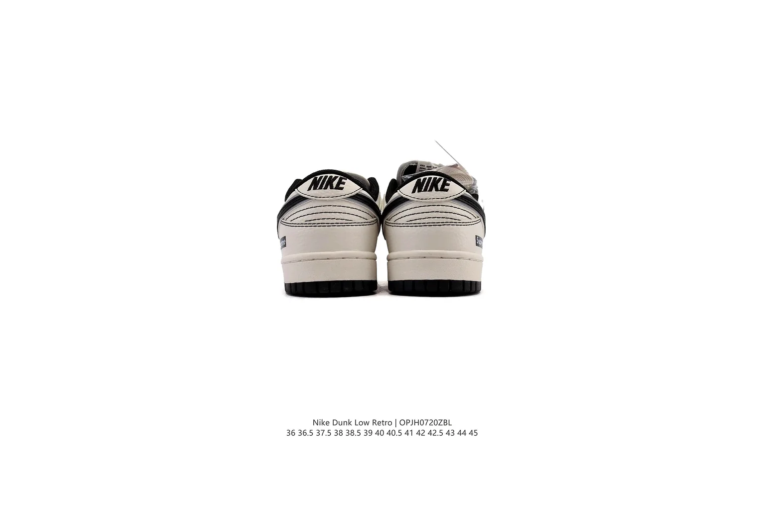 Nike Air Force 1 Low Sail Black court low top six photo view thumbnail 3