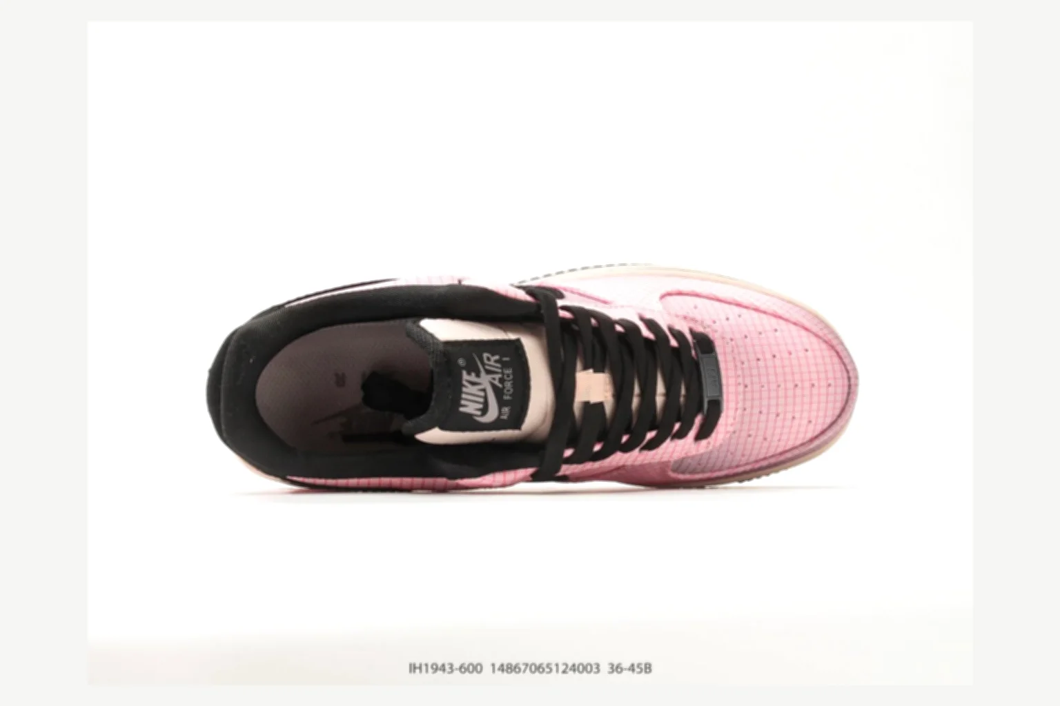 Nike Air Force 1 White Red Low Top comparison proof image SKU 1182167166 thumbnail 2