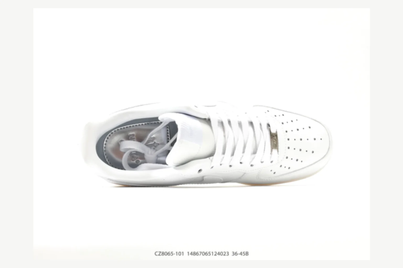 Nike Air Force 1 Brown Cream Low Top comparison proof image SKU 1182167171 thumbnail 2