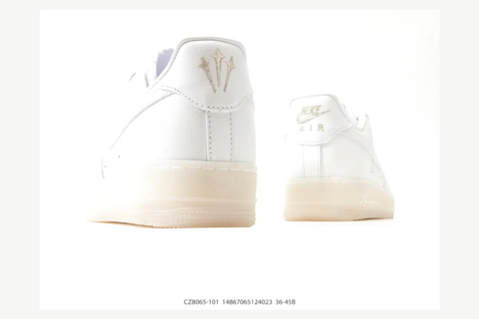 Nike Air Force 1 Brown Cream Low Top comparison proof image SKU 1182167171 thumbnail 5