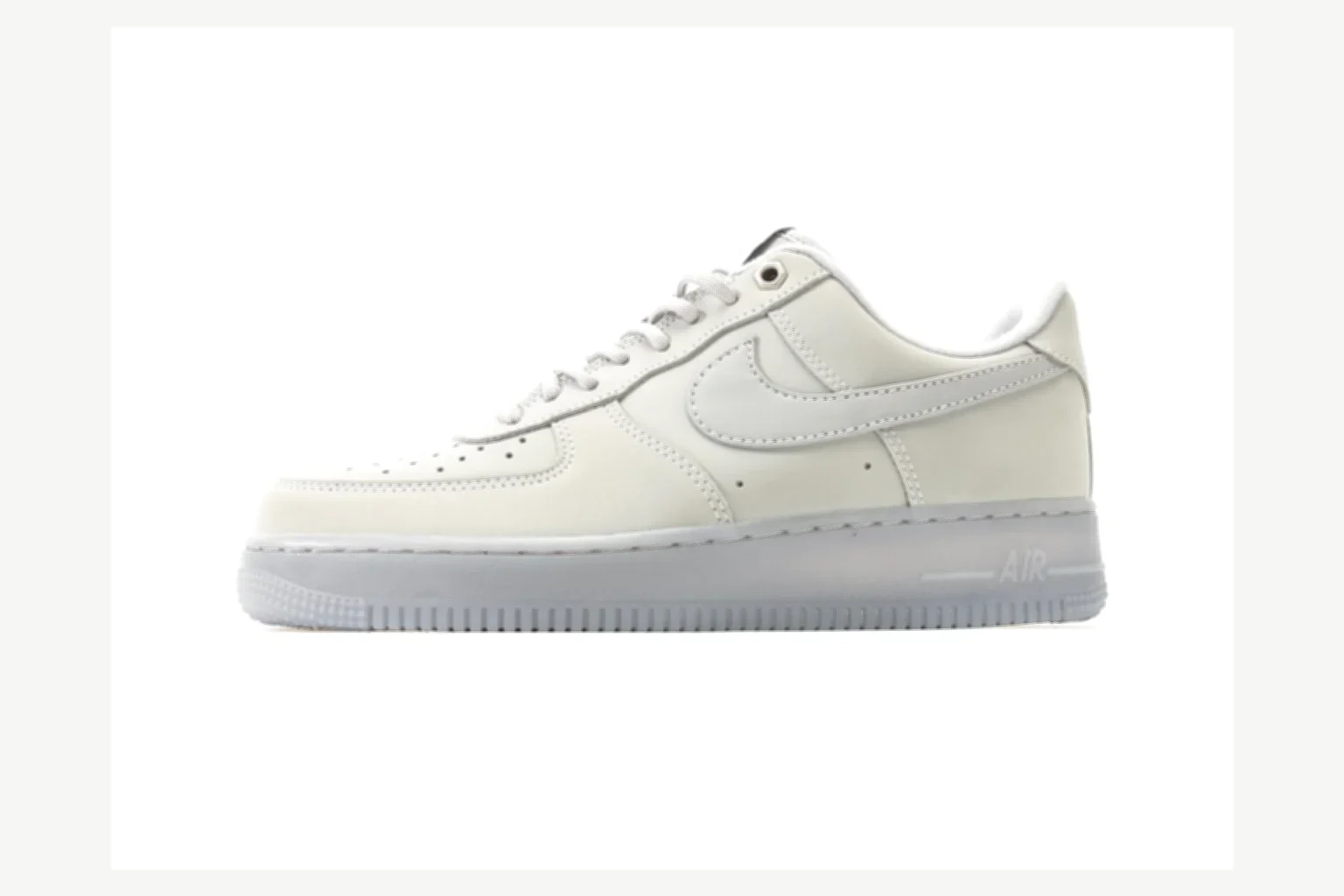 Nike Air Force 1 Black Gray Low Top comparison proof image SKU 1182167177