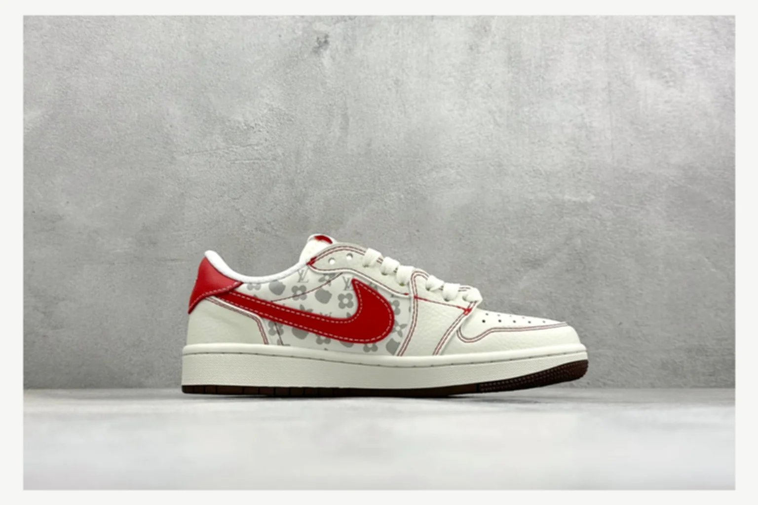 Adidas Samba White Red Low Top comparison proof image SKU 1182167385 thumbnail 6