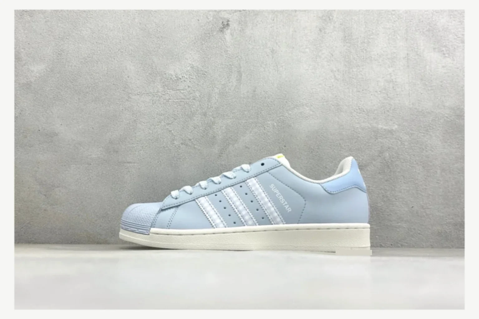 Adidas Superstar Light Blue Low Top comparison proof image SKU 1182167410