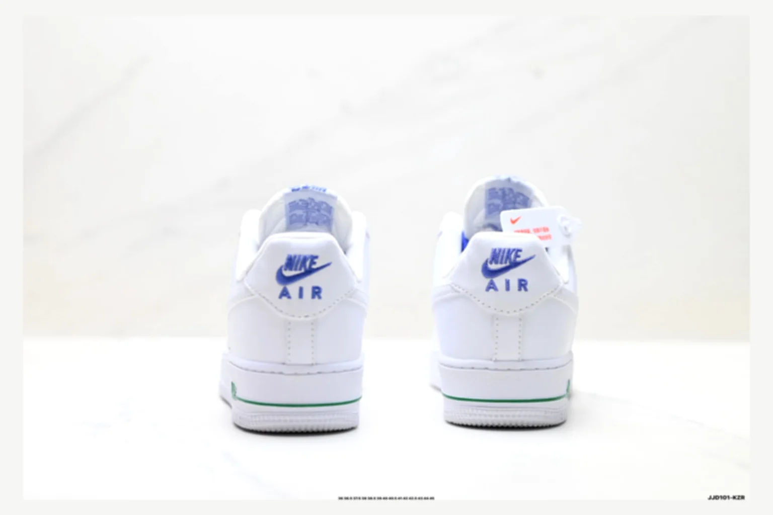 Nike Air Force 1 Silver Gray Low Top comparison proof image SKU 1182167439 thumbnail 5