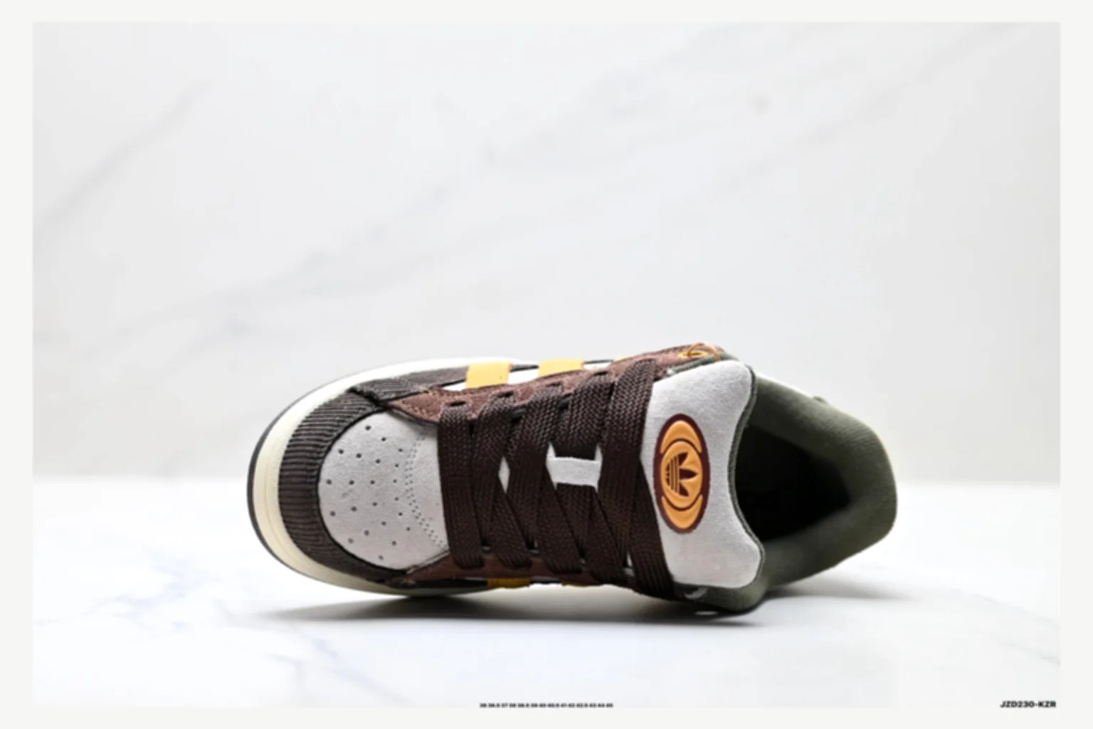 Adidas Campus Brown Yellow Low Top comparison proof image SKU 1182167515 thumbnail 6