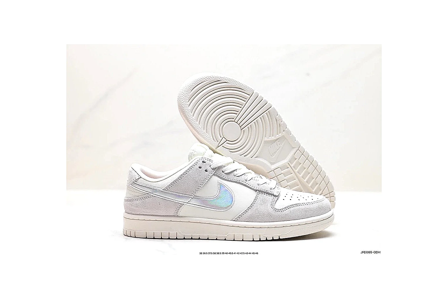 kakoscout.com Nike Air Force 1 Gray Blue comparison signal card six-photo gallery thumbnail 4