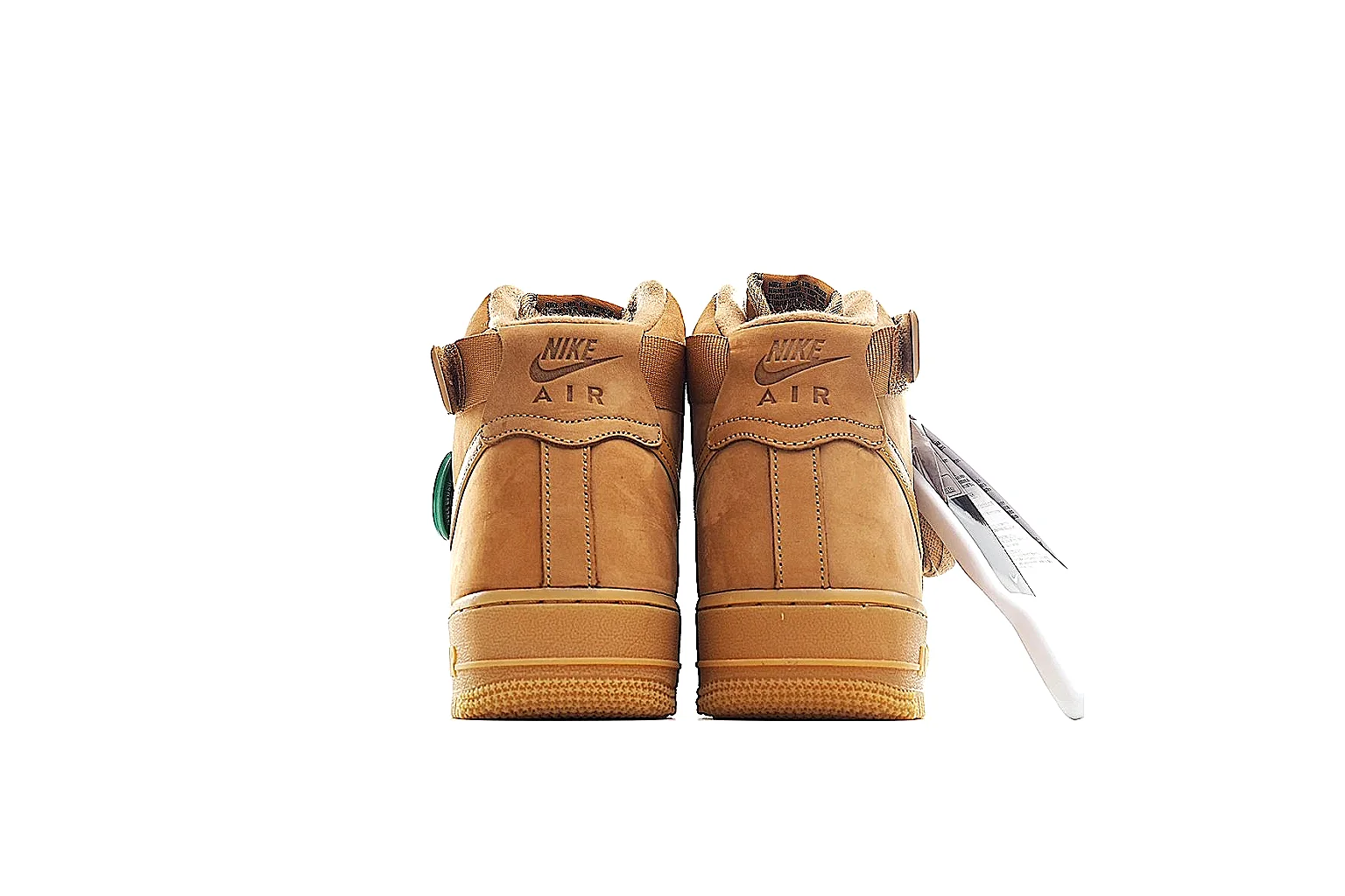 Nike Air Force 1 high Wheat Gum 3696 comparison signal note six-photo gallery thumbnail 4