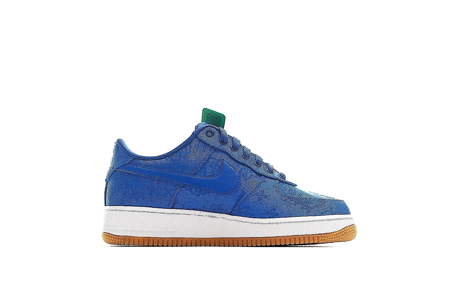 Nike Air Force 1 low Royal Blue Gum 8215 comparison signal note six-photo gallery