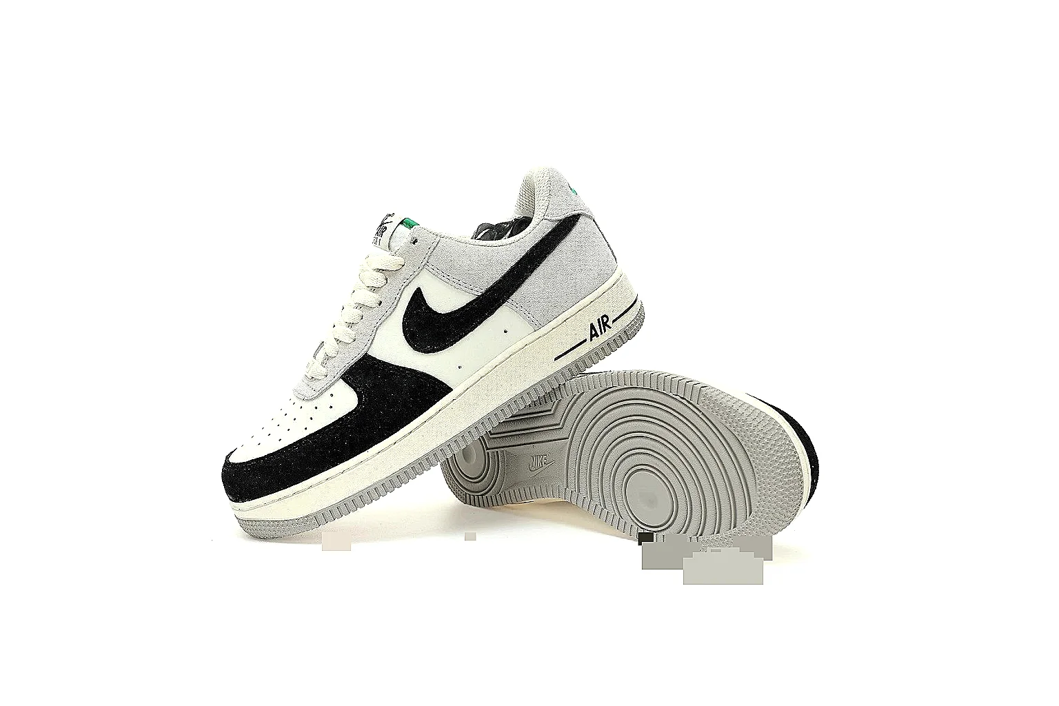 Nike Air Force 1 low White Black 9535 comparison signal note six-photo gallery thumbnail 2