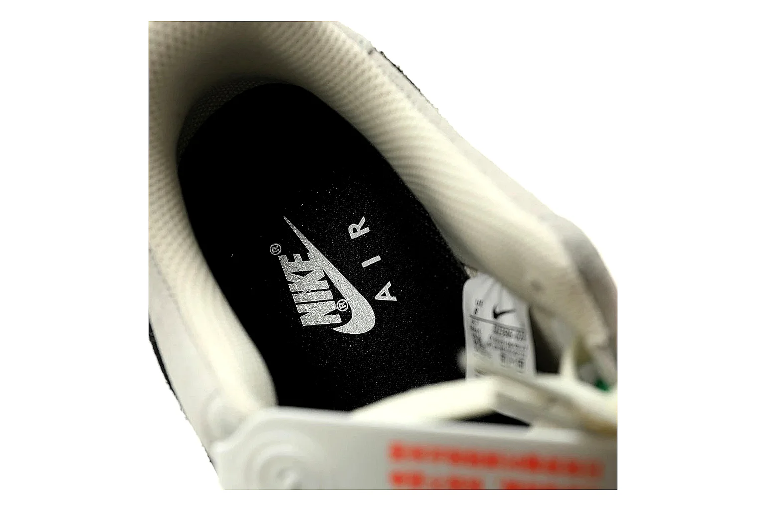 Nike Air Force 1 low White Black 9535 comparison signal note six-photo gallery