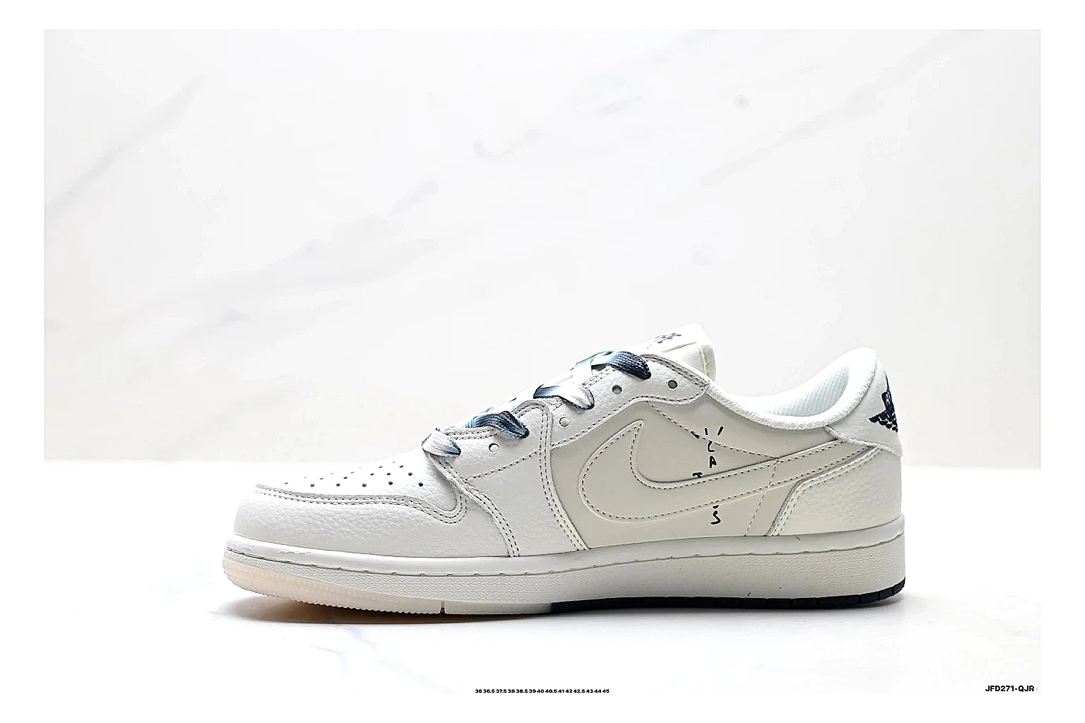 kakoscout.com Nike Air Force 1 White Black comparison signal card six-photo gallery