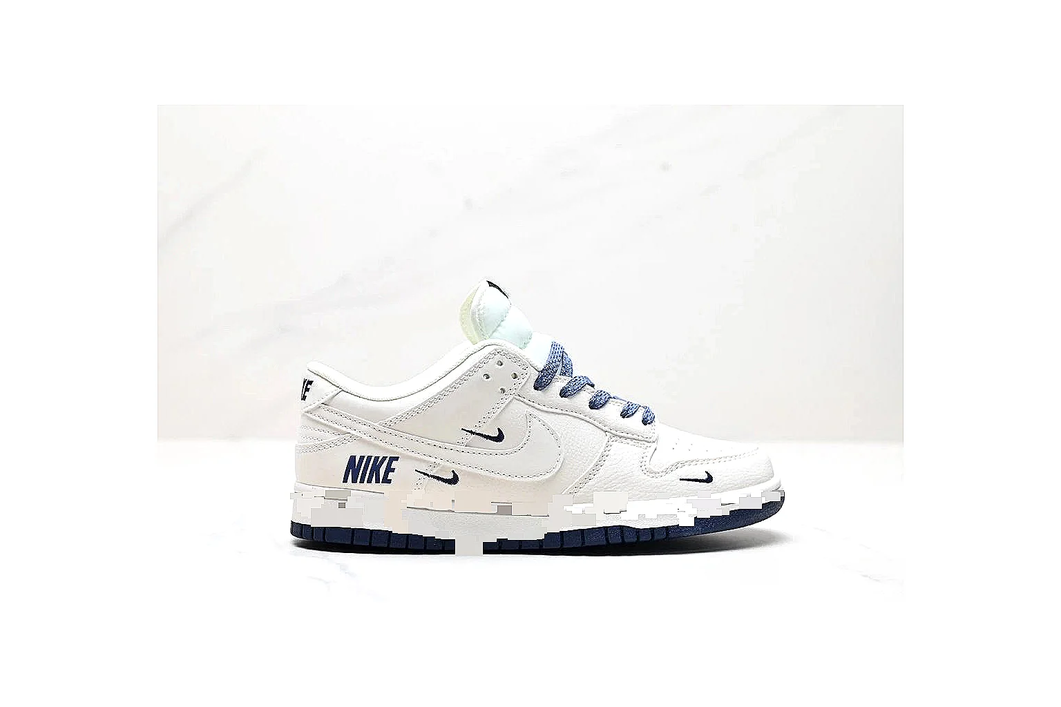kakoscout.com Nike Air Force 1 White Blue comparison signal card six-photo gallery thumbnail 2