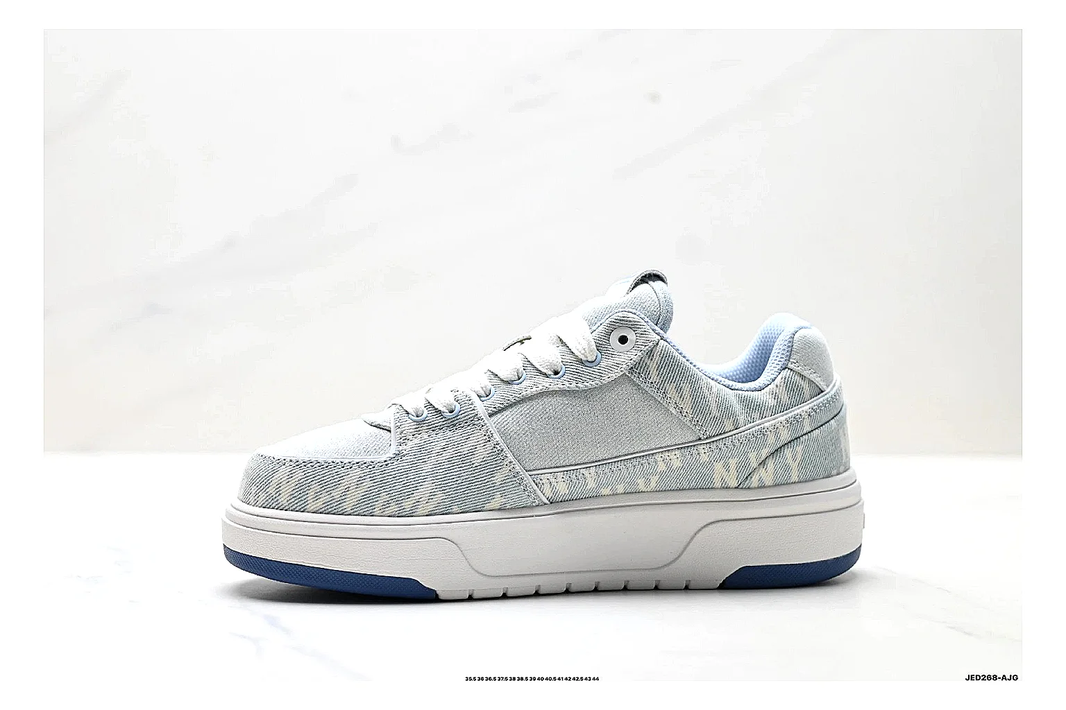 kakoscout.com Nike Air Force 1 White Blue comparison signal card six-photo gallery