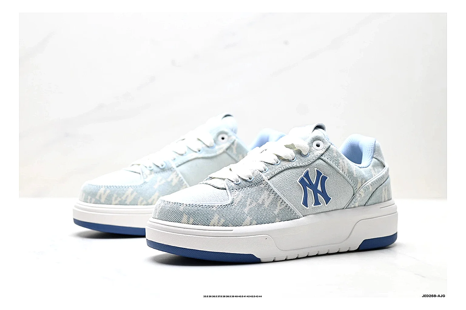 kakoscout.com Nike Air Force 1 White Blue comparison signal card six-photo gallery thumbnail 3