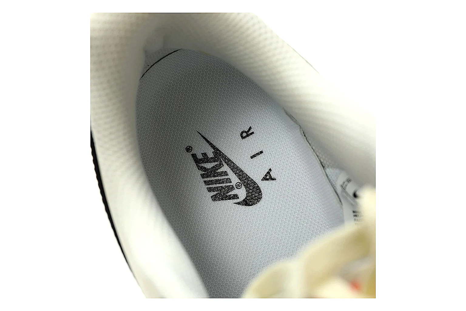 Nike Air Force style low White Black 1798 comparison signal note six-photo gallery thumbnail 3