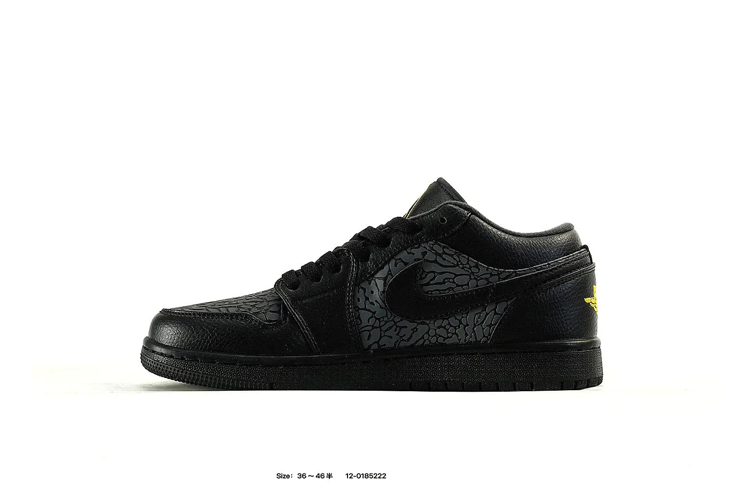 Nike Air Force low Black Yellow 2118 comparison signal note six-photo gallery