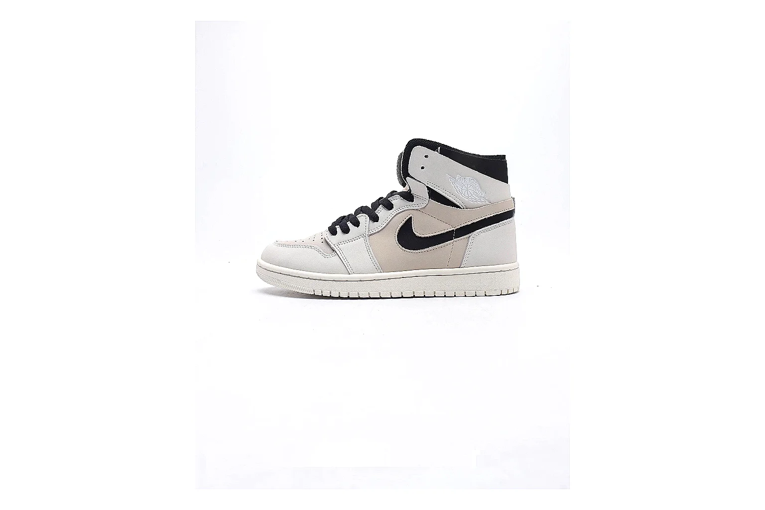 kakoscout.com Nike Air Jordan 1 White Black comparison signal card six-photo gallery thumbnail 2