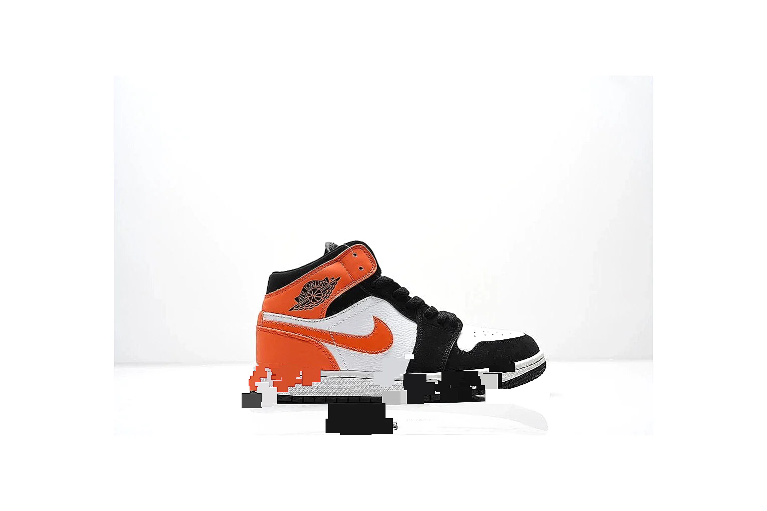 kakoscout.com Nike Air Jordan Black Orange comparison signal card six-photo gallery thumbnail 2