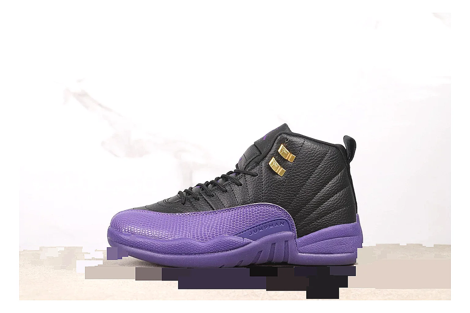 kakoscout.com Nike Air Jordan Black Purple comparison signal card six-photo gallery thumbnail 2