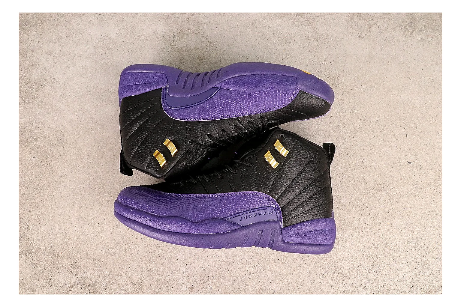 kakoscout.com Nike Air Jordan Black Purple comparison signal card six-photo gallery thumbnail 4