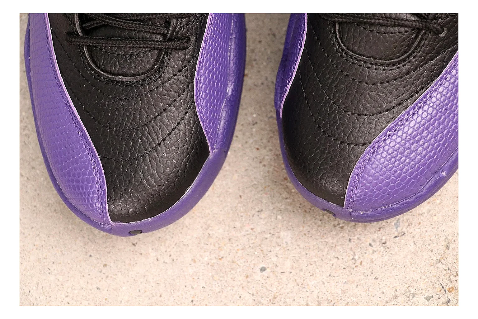 kakoscout.com Nike Air Jordan Black Purple comparison signal card six-photo gallery thumbnail 5