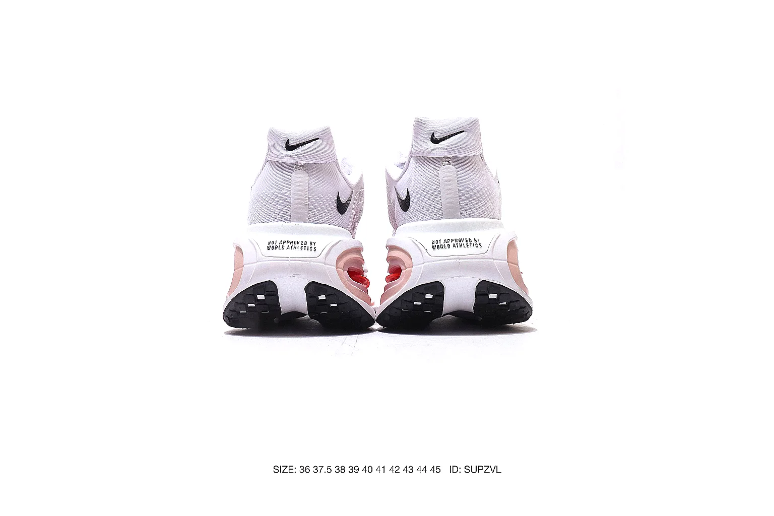 Nike Air Max 1 White Pink Sneaker 5318 comparison gallery with QC evidence thumbnail 4
