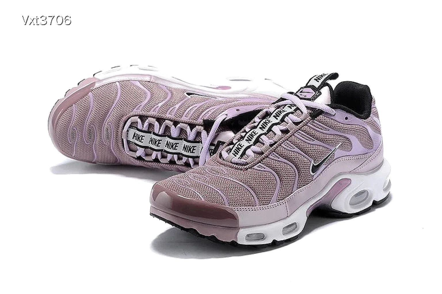 Nike Air Max Plus style Purple Black 6276 comparison signal note six-photo gallery thumbnail 3