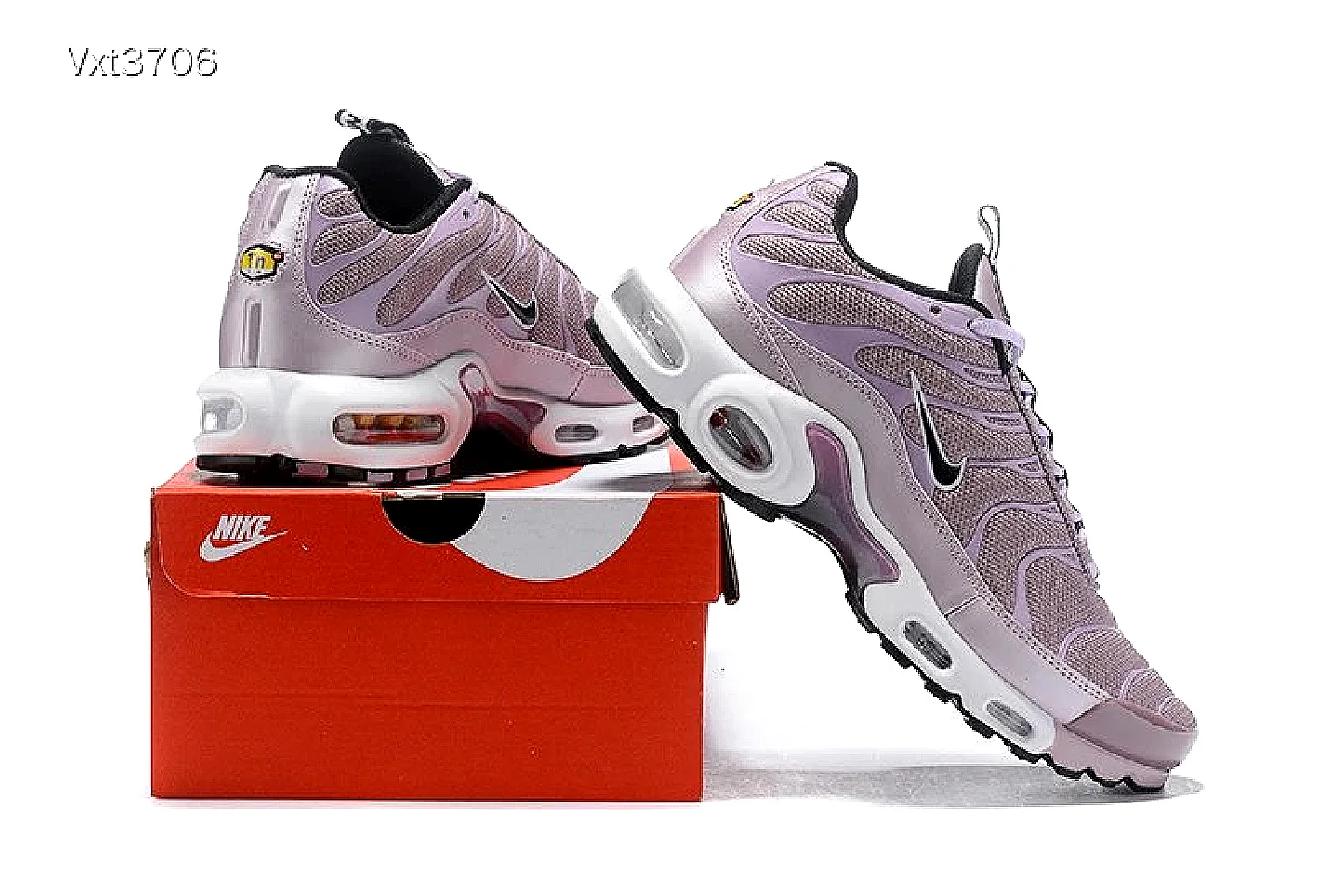 Nike Air Max Plus style Purple Black 6276 comparison signal note six-photo gallery thumbnail 5