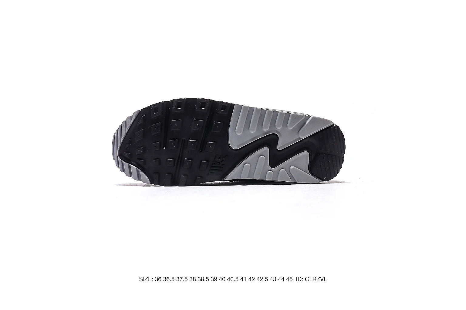 Nike Air Max 90 Black Gray Sneaker 5320 comparison gallery with QC evidence thumbnail 5