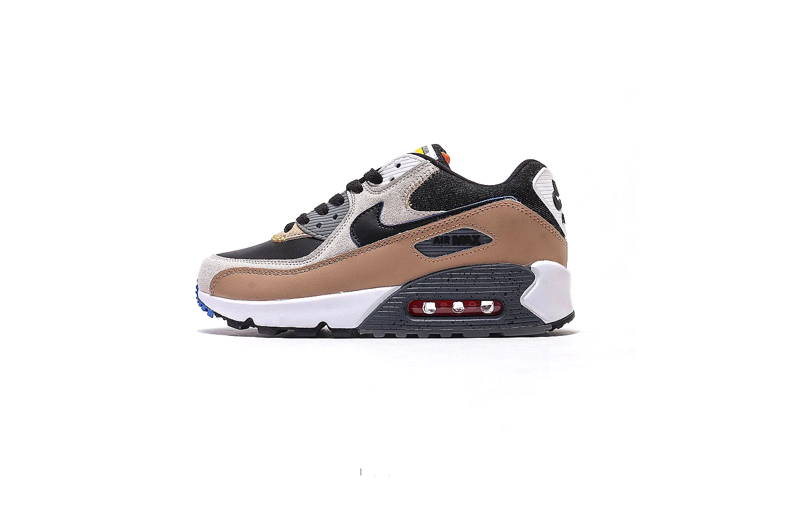 Nike Air Max 90 Brown Beige Sneaker 5191 comparison gallery with QC evidence thumbnail 2