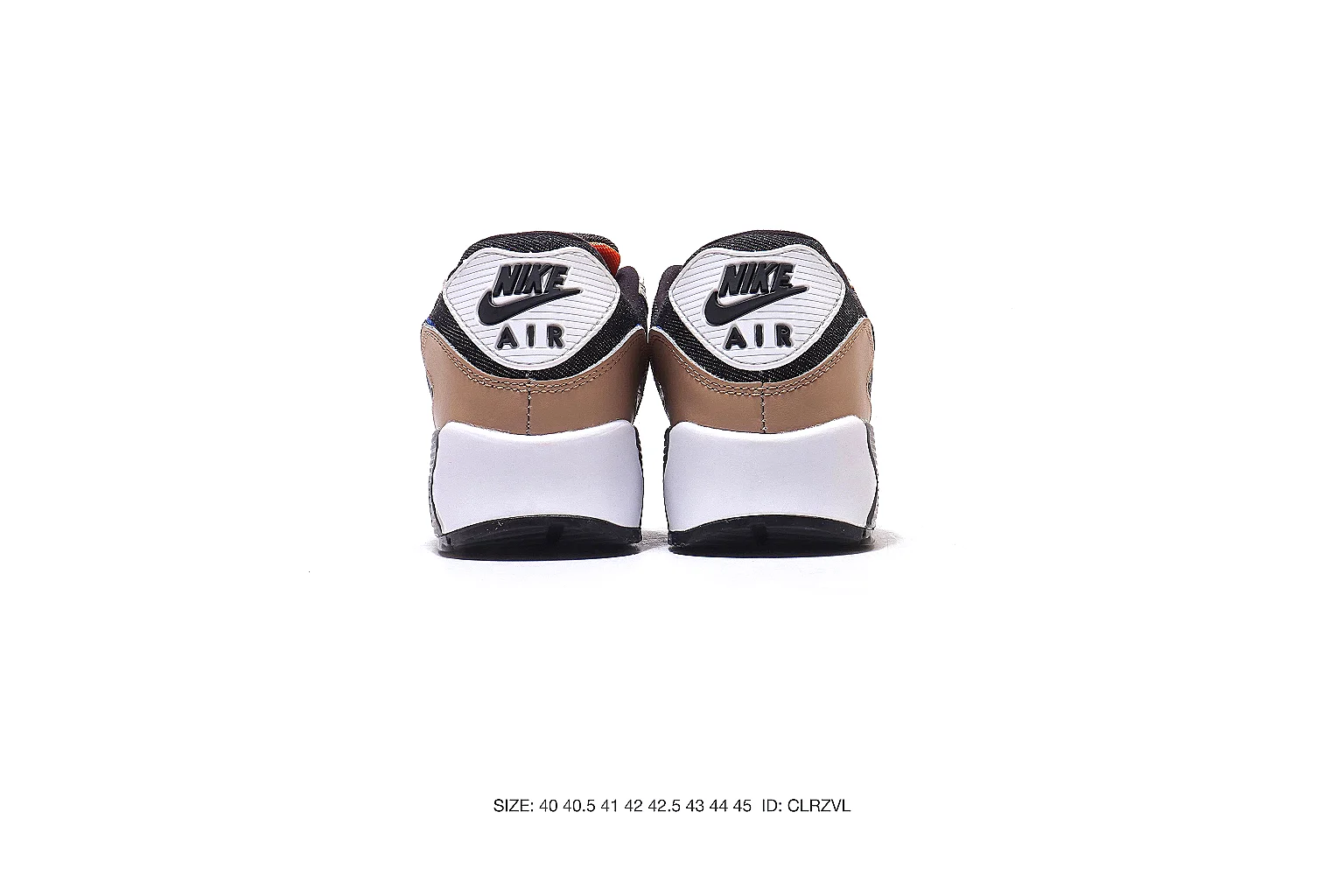 Nike Air Max 90 Brown Beige Sneaker 5191 comparison gallery with QC evidence thumbnail 4