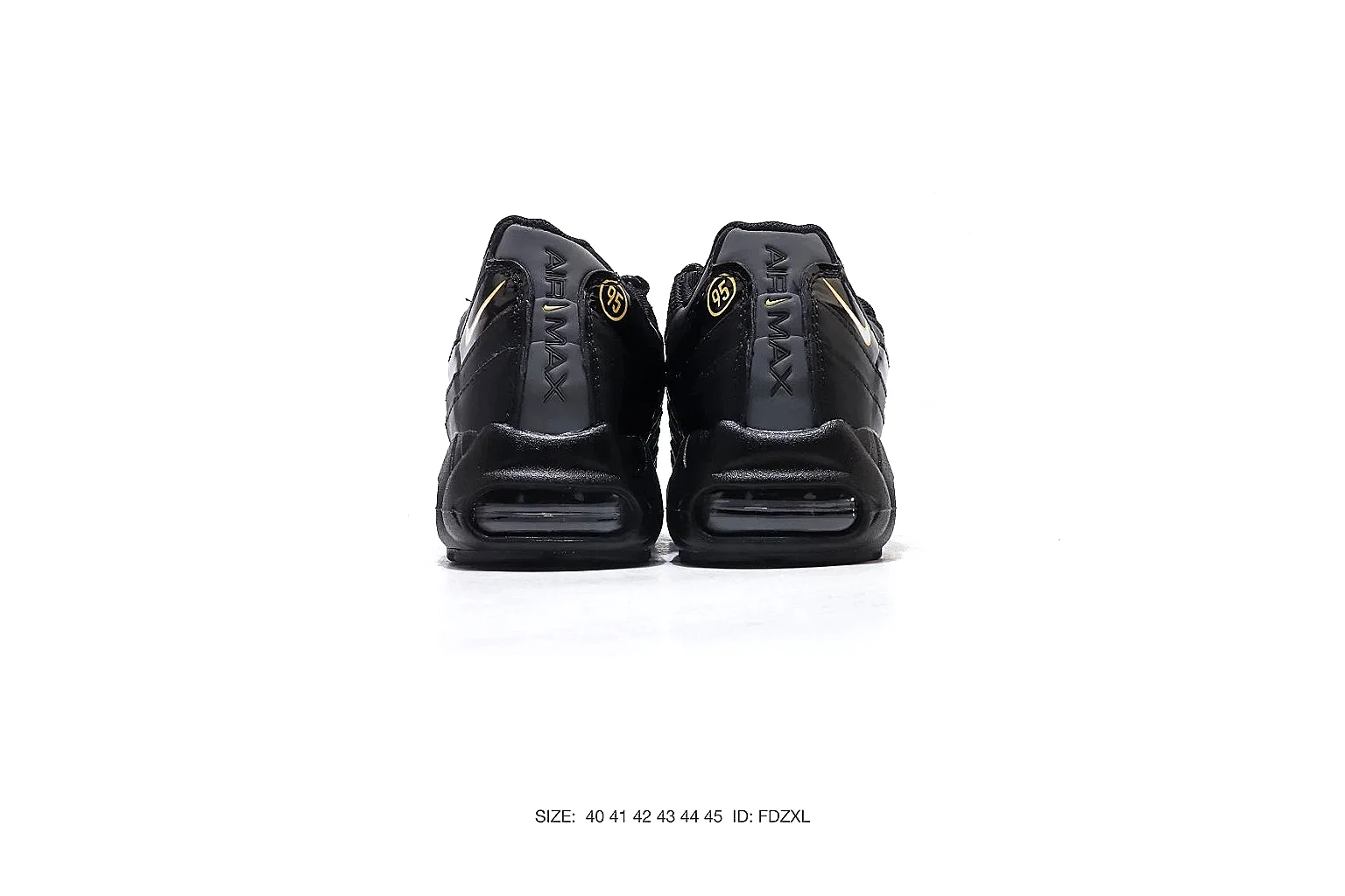 Nike Air Max 95 Black Sneaker 7678 comparison gallery with QC evidence thumbnail 4