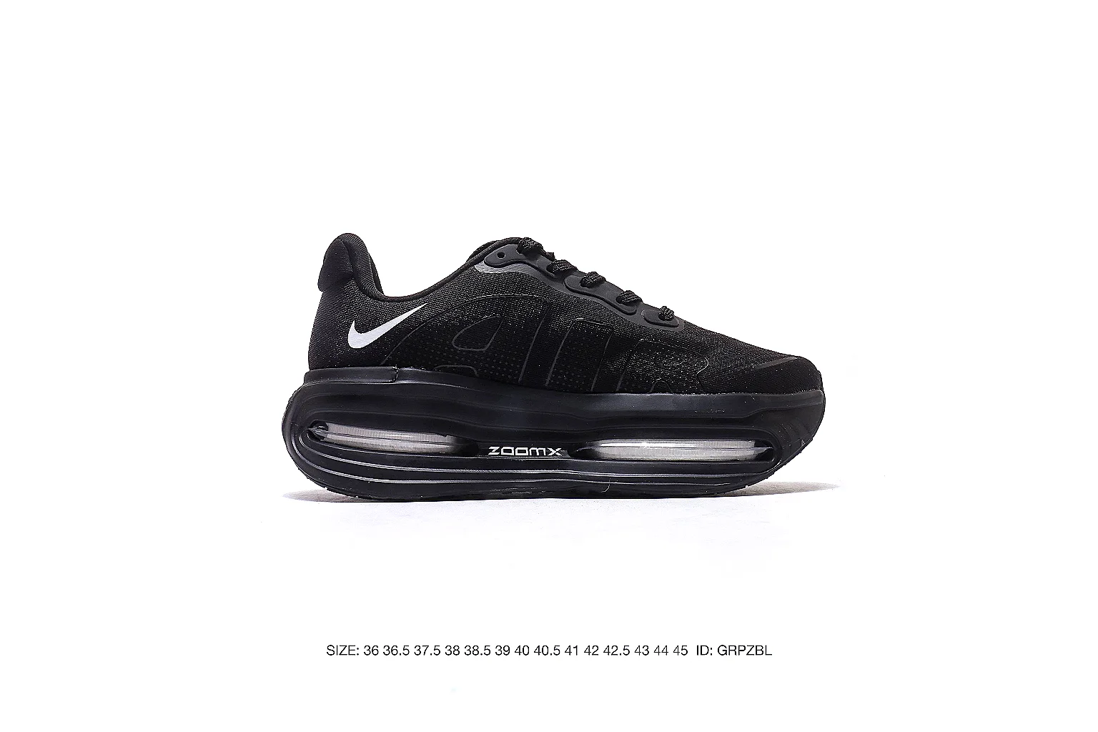 Nike Air Max Black Sneaker 8142 comparison gallery with QC evidence