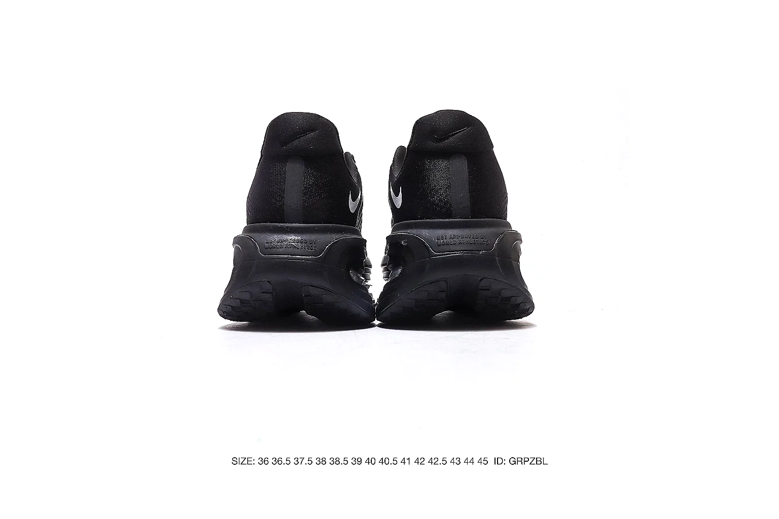 Nike Air Max Black Sneaker 8142 comparison gallery with QC evidence thumbnail 4