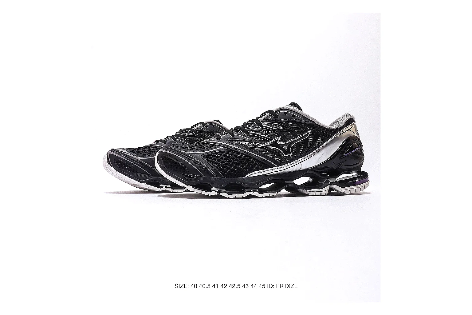 Nike Air Max Plus Black Silver Sneaker 7591 comparison gallery with QC evidence thumbnail 6