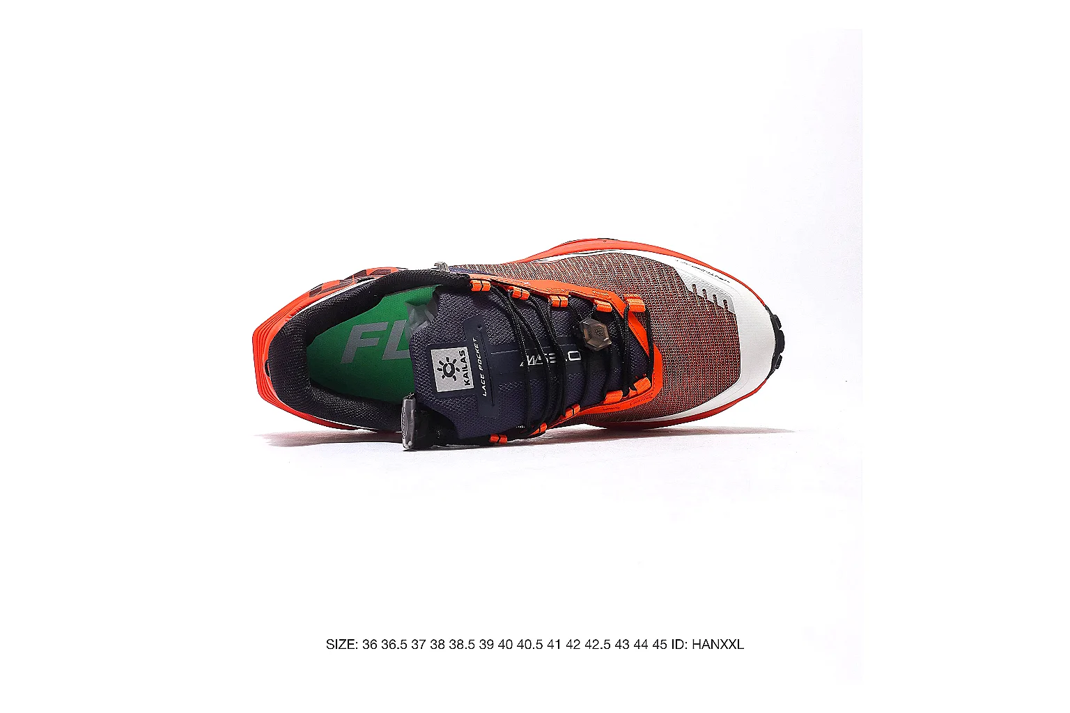 Nike Air Max Plus Orange Black Sneaker 7468 comparison gallery with QC evidence thumbnail 3