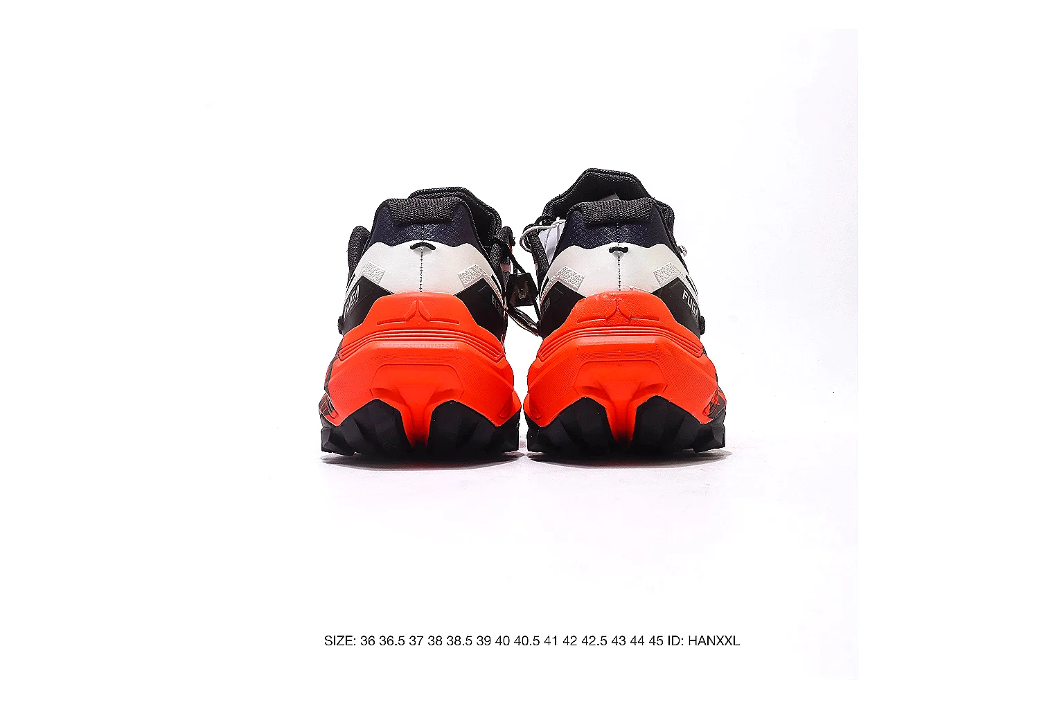 Nike Air Max Plus Orange Black Sneaker 7468 comparison gallery with QC evidence thumbnail 4