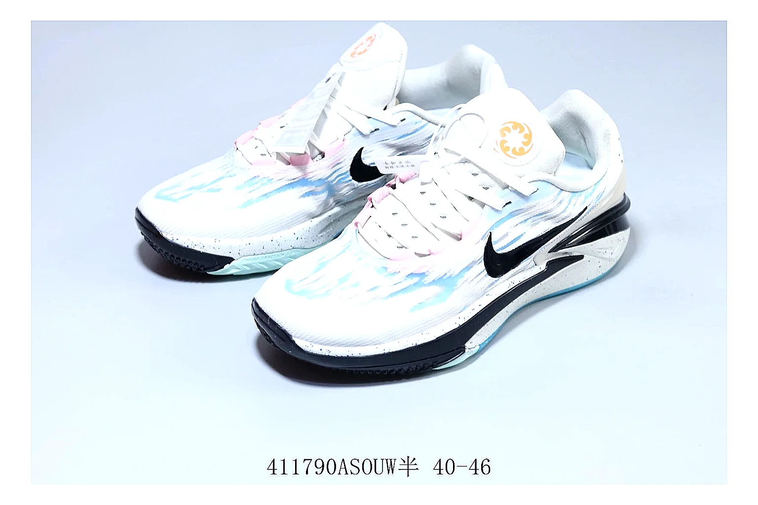 kakoscout.com Nike Air Max White Blue Black comparison signal card six-photo gallery thumbnail 4