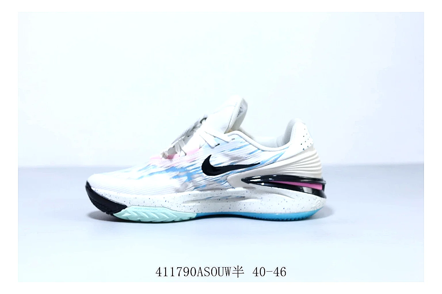 kakoscout.com Nike Air Max White Blue Black comparison signal card six-photo gallery thumbnail 6